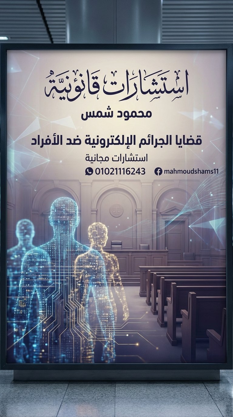 مكتب محمود شمس للمحاماة: خبرة قانونية وتقنية في مواجهة الابتزاز الرقمي #2