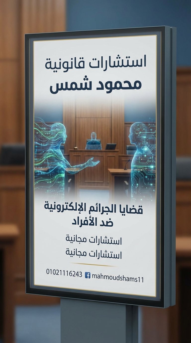 استشارة قانونية عاجلة في قضايا الإنترنت مع محمود شمس #1