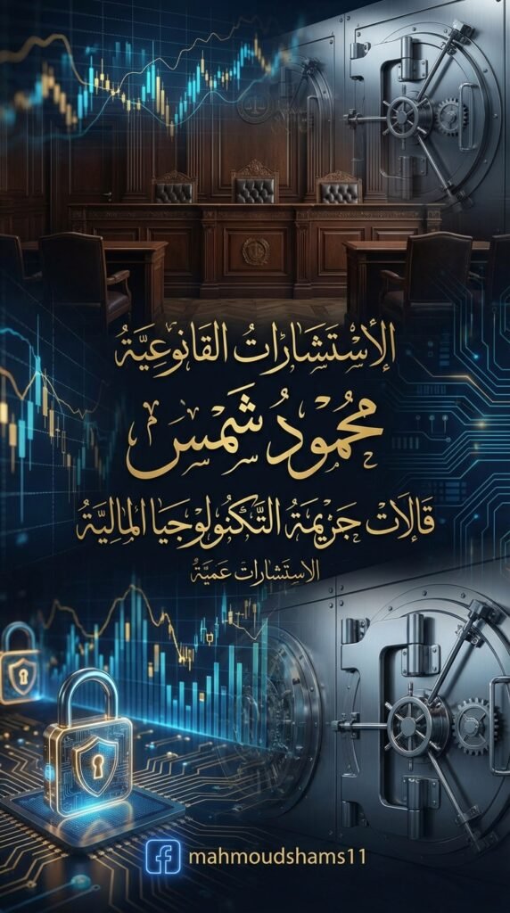 اشطر محامي متخصص في الجرائم الإلكترونية والمالية في مصر